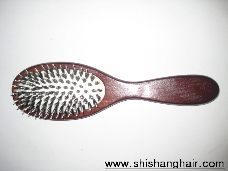 Wooden Wig Brush