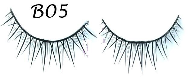 Natural Look Tipped Criss Cross False Eyelash #B05