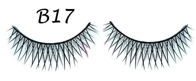 Crisscross Black Natural False Eyelash #B17