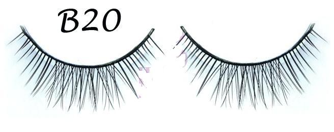 Natural Looking Central Crisscross False Eyelash #B20