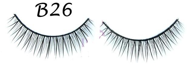 Two Layered Crisscross Tipped False Eyelash #B26