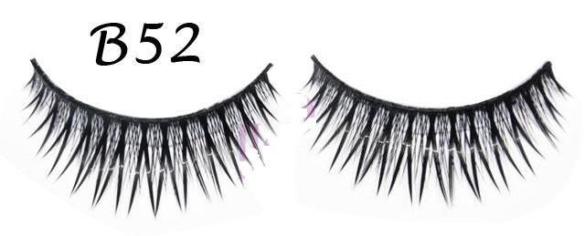 Dramatic False Eyelash with Wispy Polished Tip #B52