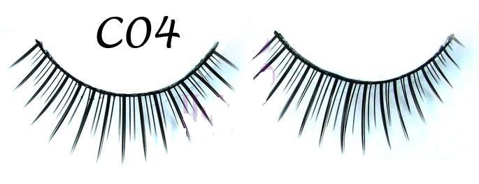 Gorgeous Eyelashes with Rhinestone #C04