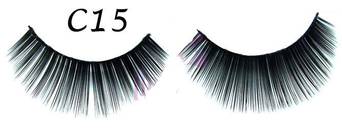 Dramatic Natural Look False Eyelashes #C15