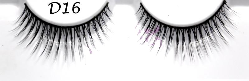 GENIE real mink fur strip eyelashes #D16