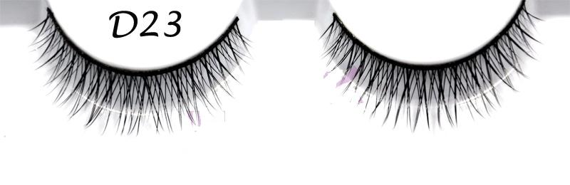 Real mink fur false eyelash for daily life #D23