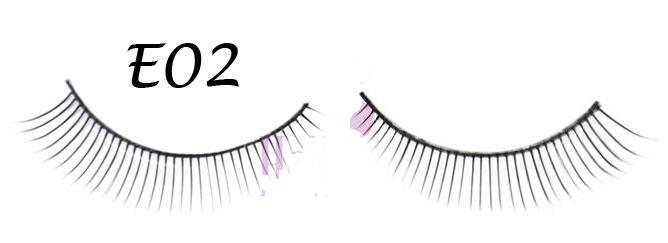 Bottom False Eyelashes #E02